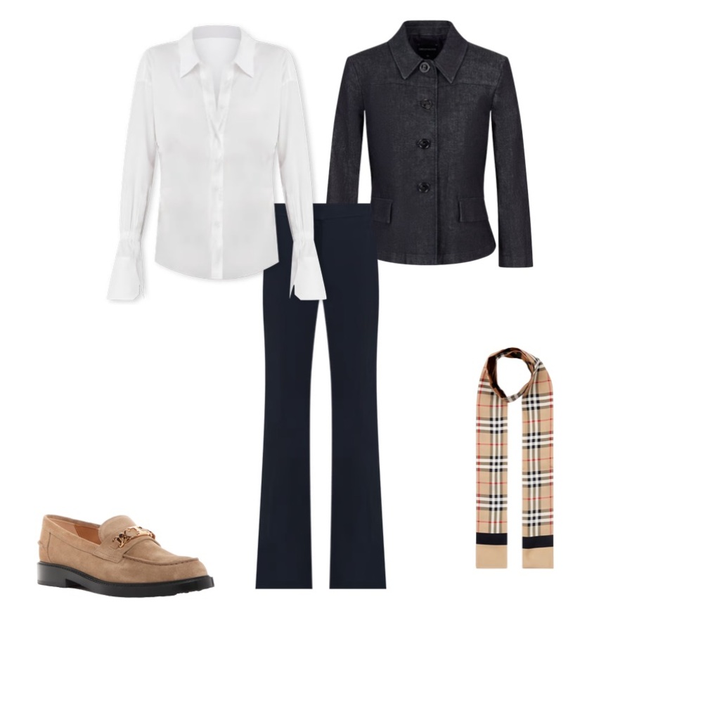 Burberry tulle